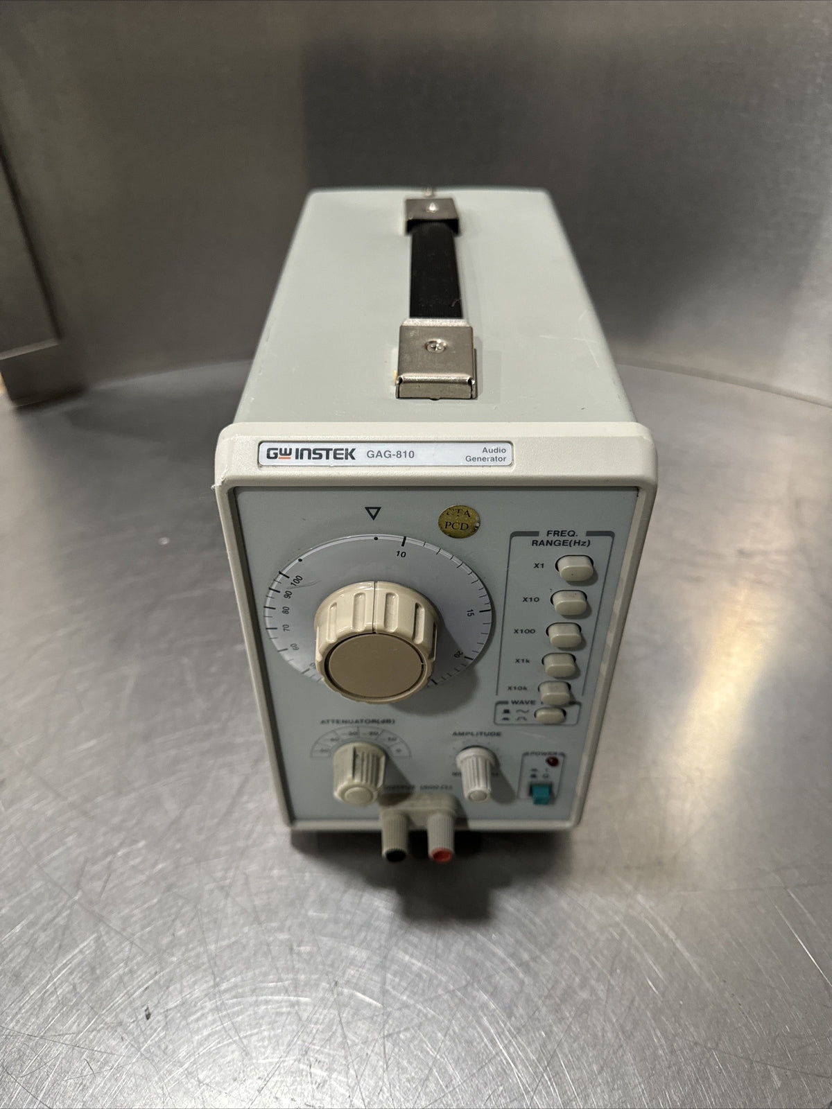 GAG-810 600Ω Audio Generator @2D