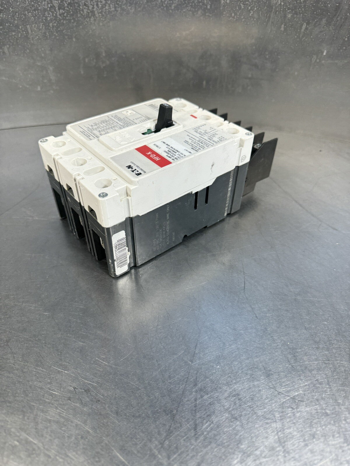 Cutler Hammer HFD3100K 3 Pole 100 Amp 600Vac Circuit Breaker HFD-K (bin1.5.1)