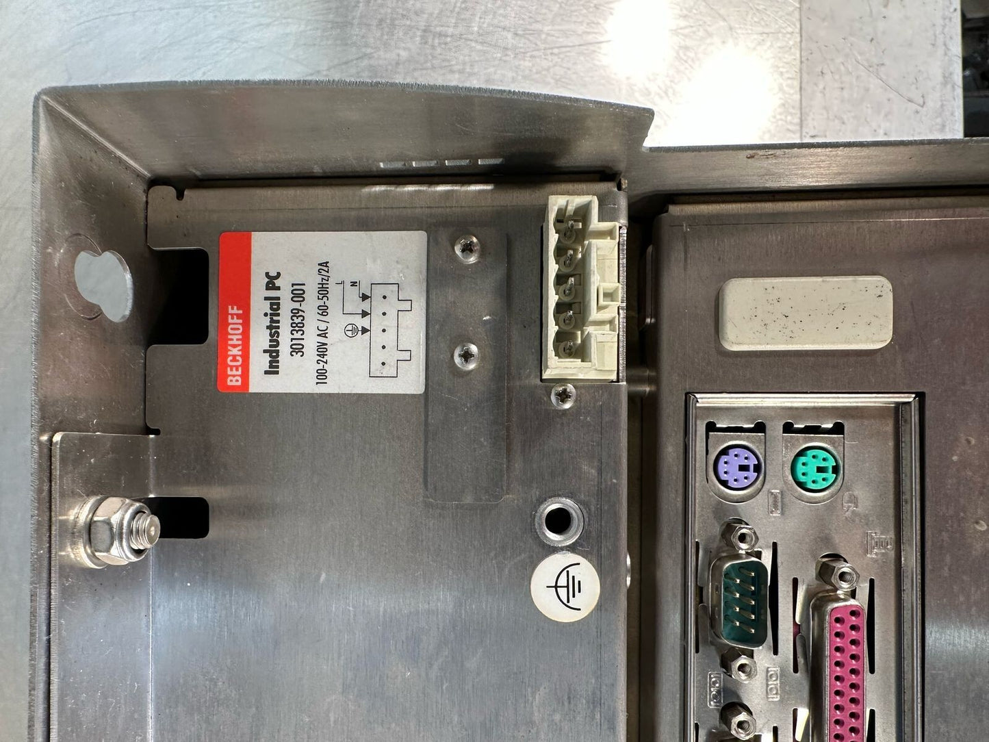 Beckhoff C6140-1033 INDUSTRIAL PC CONTROL CABINET                    (8.4.1)