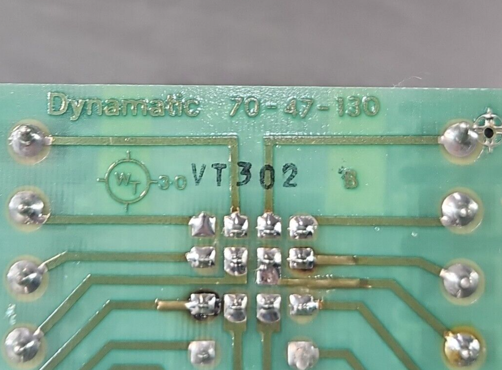 Dynamatic 70-47-130 Circuit Board                                        loc3C31