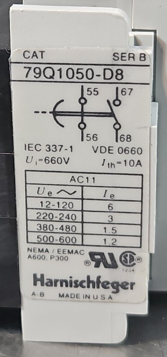 Allen Bradley 196-NX1 SerB Type F Pneumatic TIMING Unit                 loc4A12