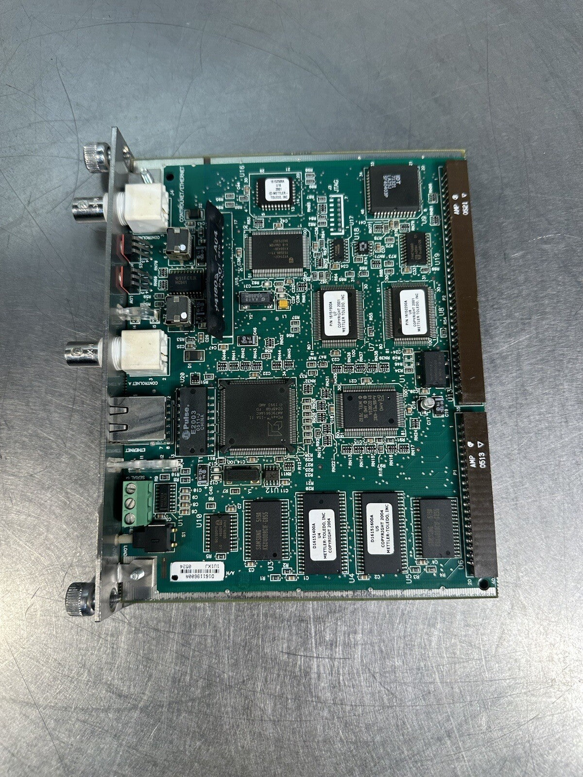 Mettler Toledo D16119600A ControlNet EthernetIP Interface Board (BIN-1.4.2)