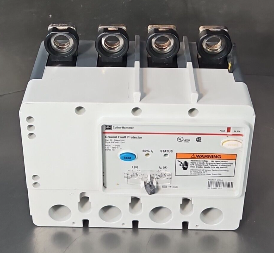 Cutler Hammer ELLBN4400W 4Pole Ground Fault Protector                   (BIN453)