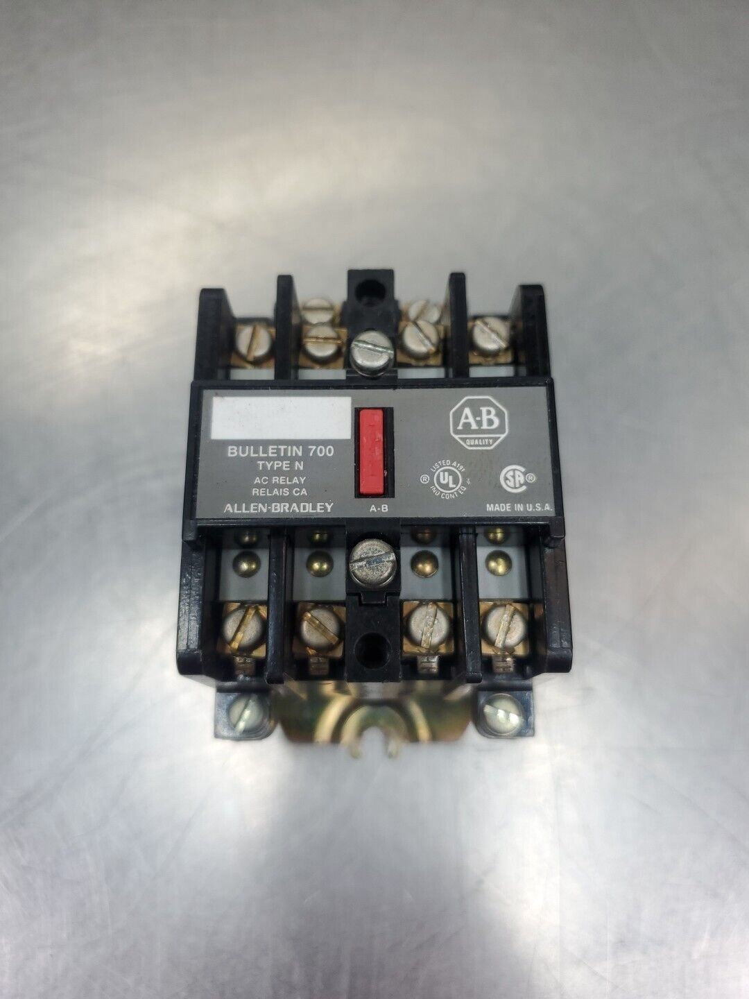 ALLEN BRADLEY 700-N800A1 SER C AC RELAY.                                   4C-13