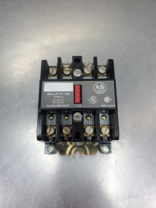ALLEN BRADLEY 700-N800A1 SER C AC RELAY.                                   4C-13