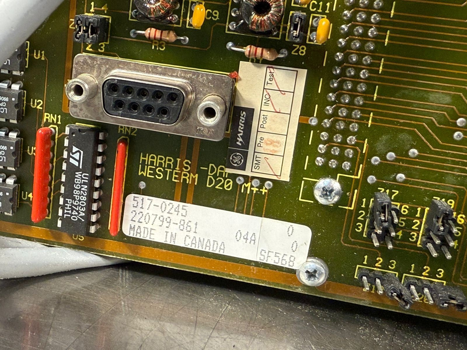 Ge Wesdac D20ME Controller                                              (10.4.1)