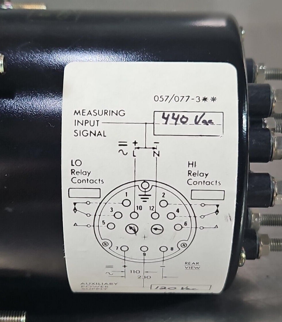 Crompton 122501 Voltmeter 440V                                           loc4A12