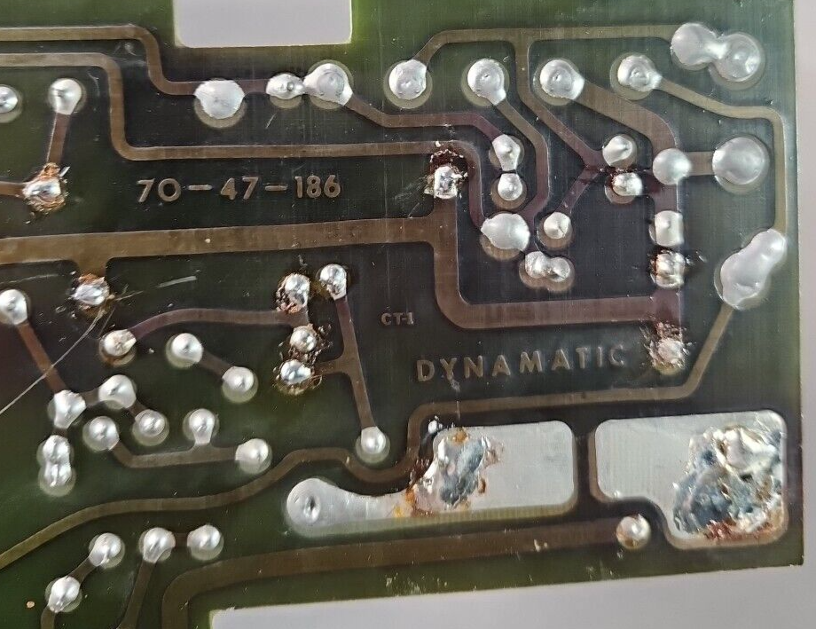 Dynamatic 70-47-186 Circuit Board                                      loc3C18