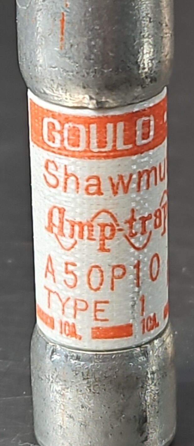 Gould shawmut A50P10 Time delay relay. Lot of 4.                       Loc4C29