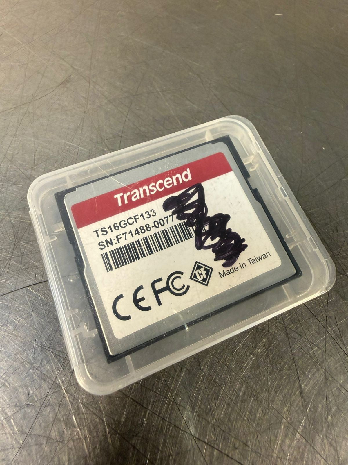 Transcend TS16GCF133 Compact Flash 16GB 133x                       (5.4.2)