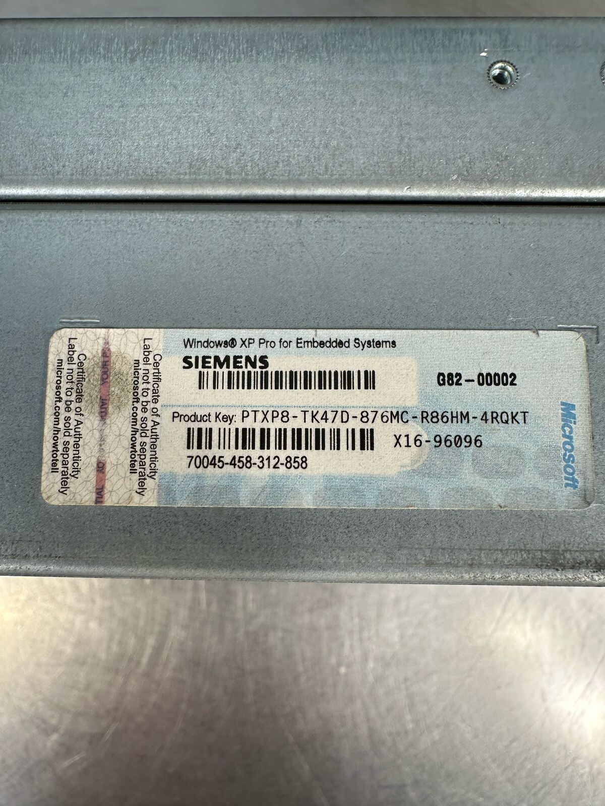  Siemens Simatic IPC627C BOX PC 6ES7647-6CE66-0GA1         (8.4.1)