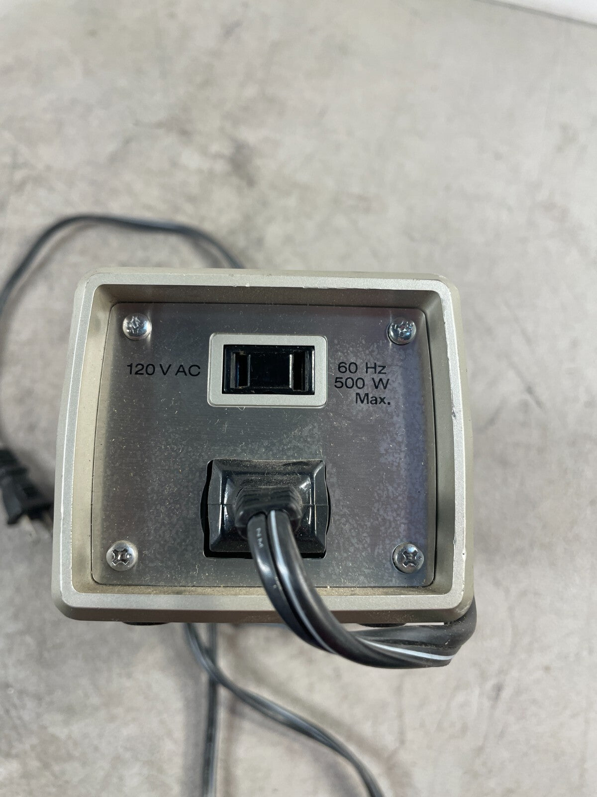 RCA CC-001 Black 90mm Single Vidicon Color Video Camera Power Supply