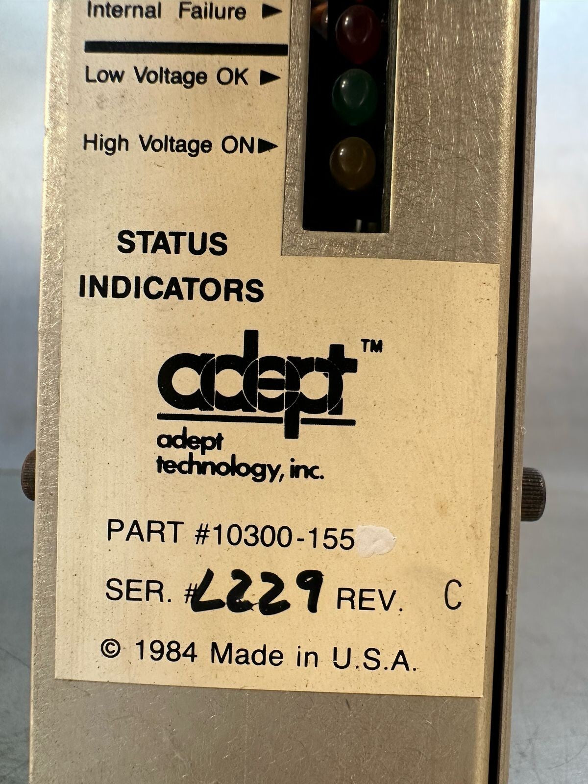 Adept Technology 10300-155 REV.C Type B+ (8.5.7)