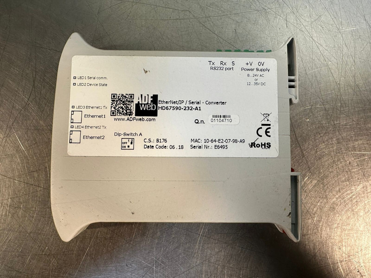 Adf-Web HD67590-232-A1 Ethernet/IP/Serial-Converter                (6.4.2)