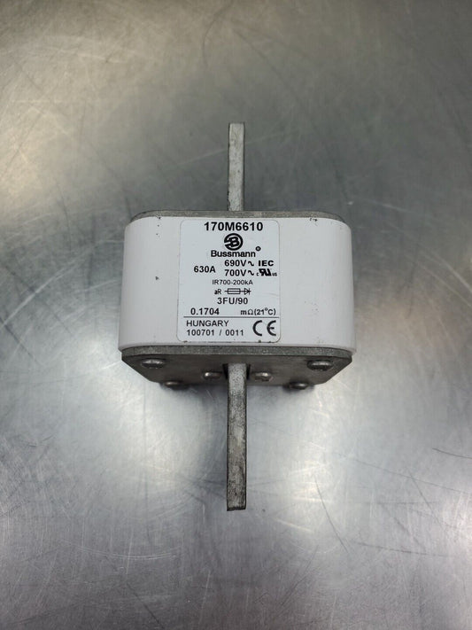 Bussman 170M6610 Fuse, 630A 690-700V.                                      4D-41