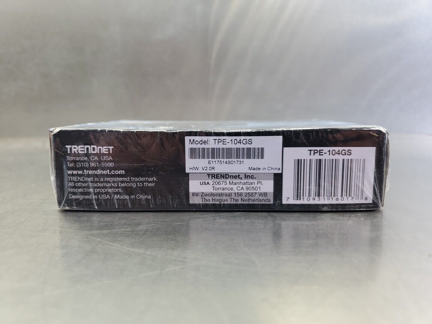 TRENDnet TPE-104GS Gigabit PoE Splitter.                                  5E-29