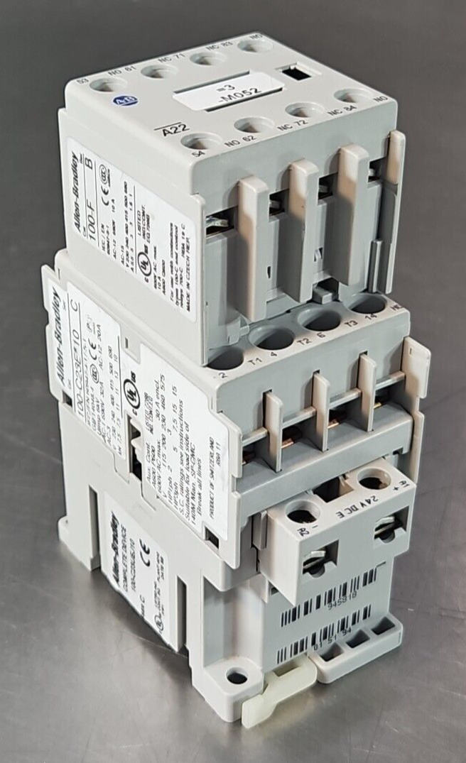 Allen Bradley 100-C23UEJ10 /C Contactor 3Ph Coil 24VDC 600VAC Max        loc4B10