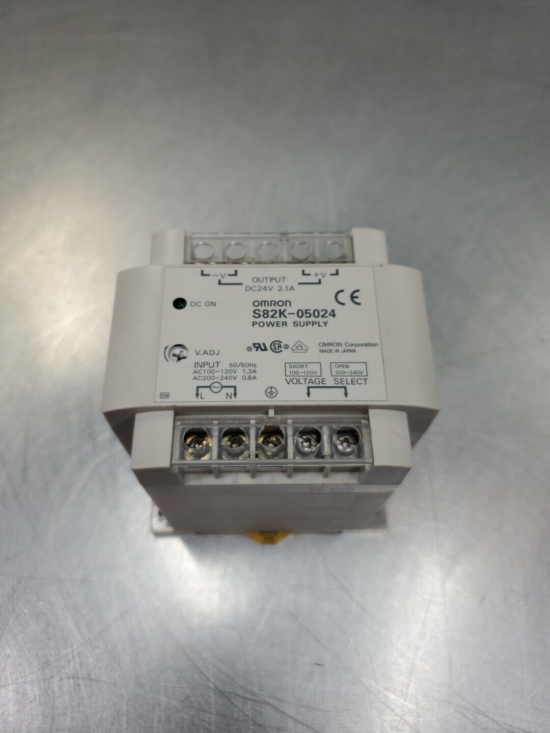 Omron S82K-05024 24VDC 2.1A Power Supply.                                  4B-33