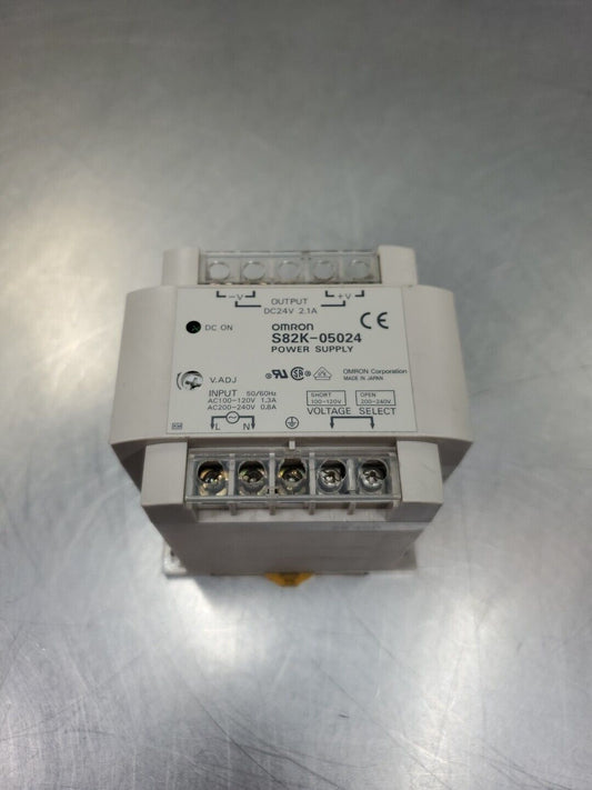 Omron S82K-05024 24VDC 2.1A Power Supply.                                  4B-33
