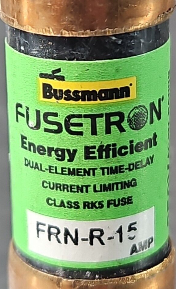 Bussmann FRN-R-15 Amp Fuses Energy Efficient                             loc4C27