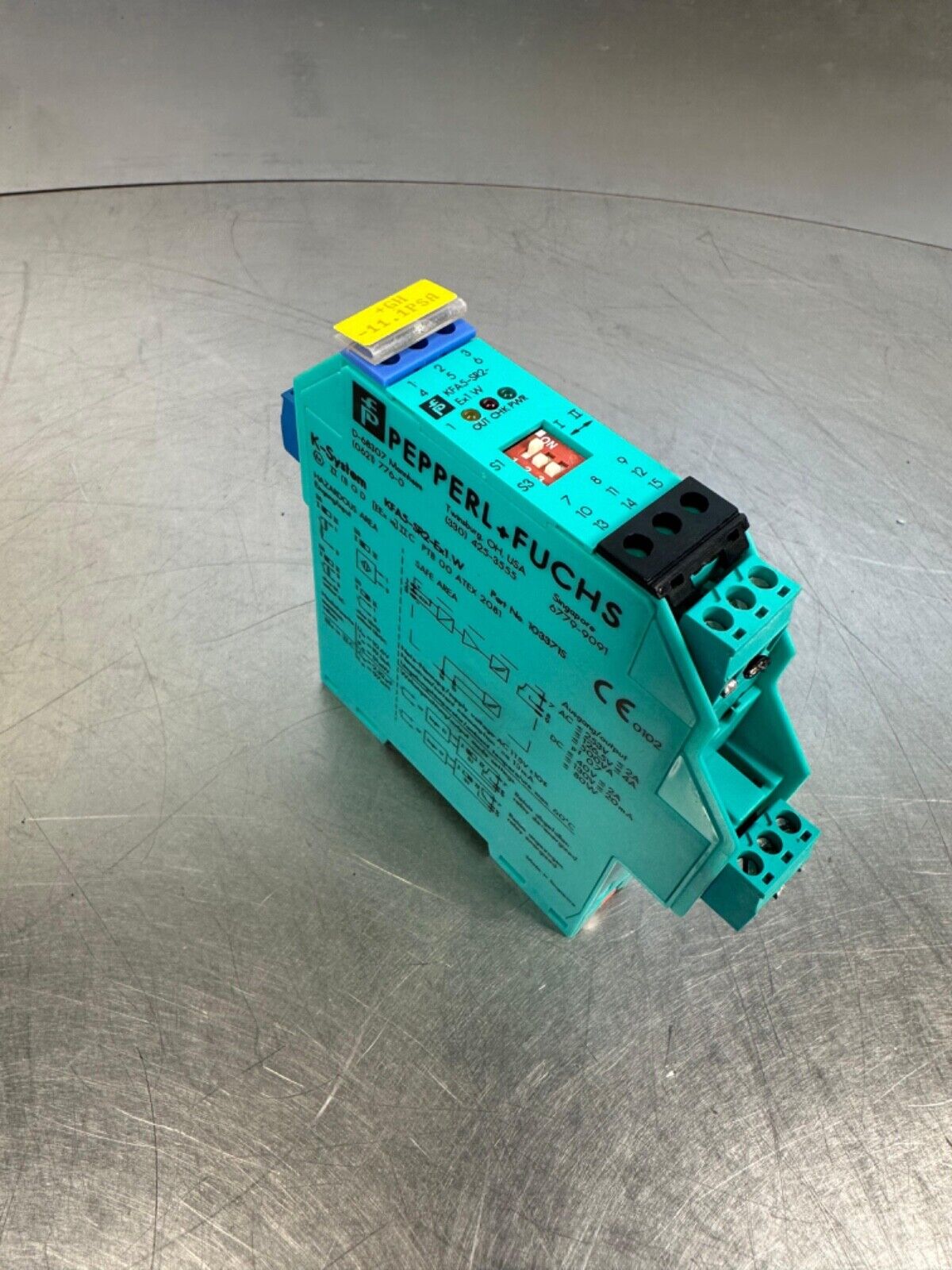 Pepperl fuchs k-system kfa5-sr2 ex1.w switch amplifier 103371s (4B-27)