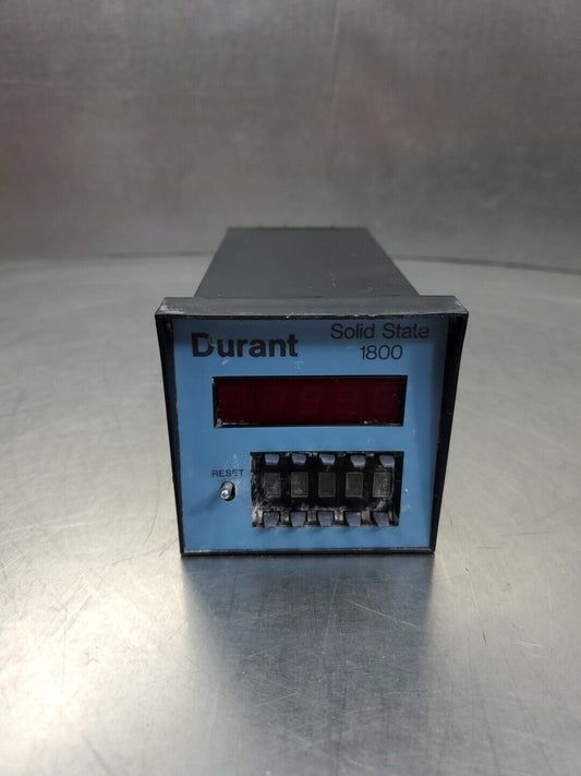 DURANT 1800-511 (51800-401) Solid State 1800 Counter Module.                  2E
