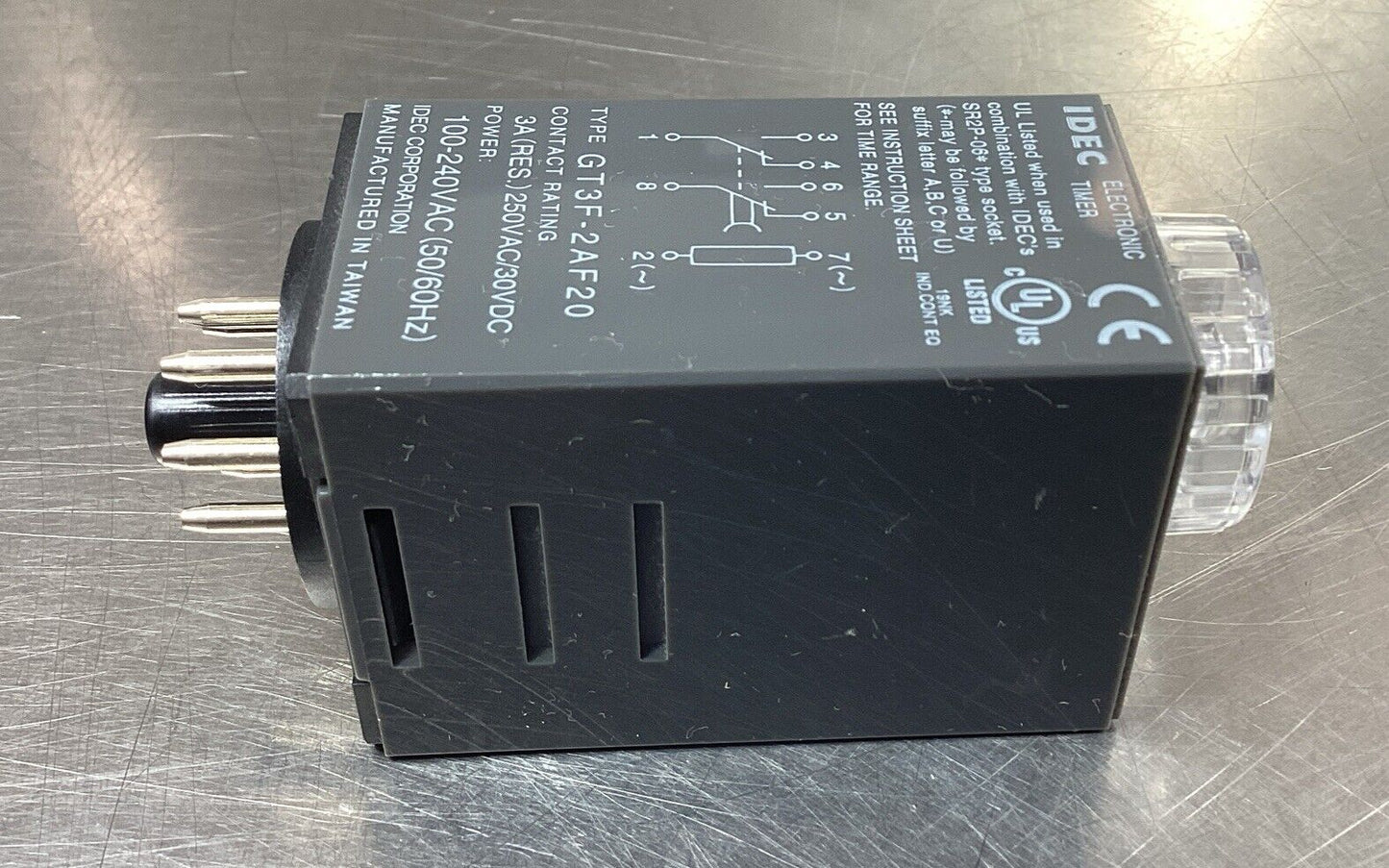 IDEC GT3F-2AF20 Electronic Timer 100-240VAC       5D-15