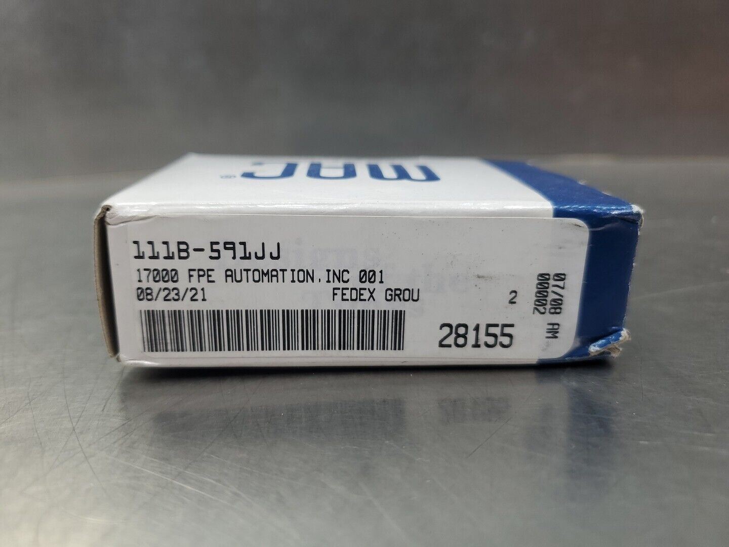 MAC 111B-591JJ Valve,  24VDC 150PSI.                             6A-11