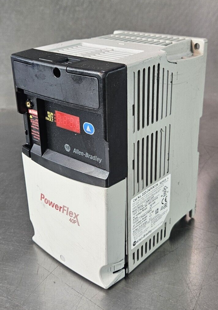 Allen Bradley 22D-D4P0N104 PowerFlex 40P 1.5KW 2HP AC Drive             (BIN743)