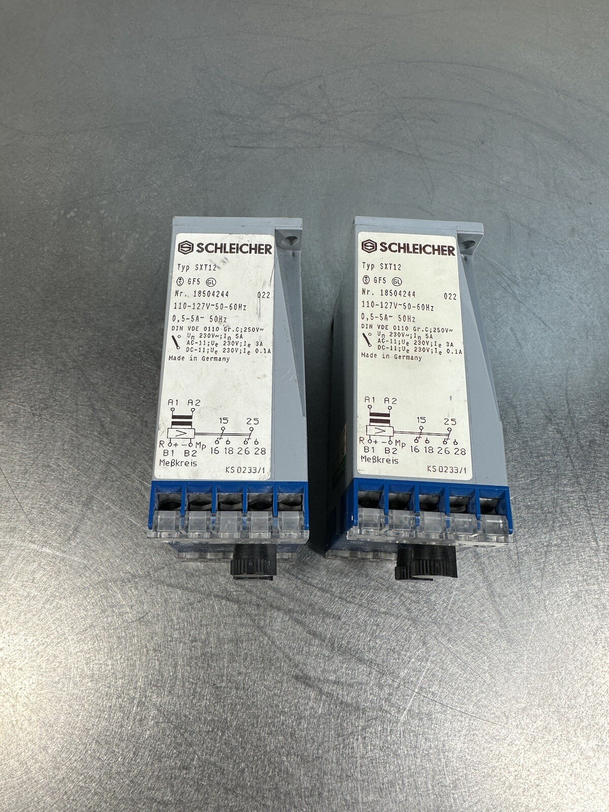 Schleicher SXT12(A) Current Measuring Relay (BIN-1.1.1)