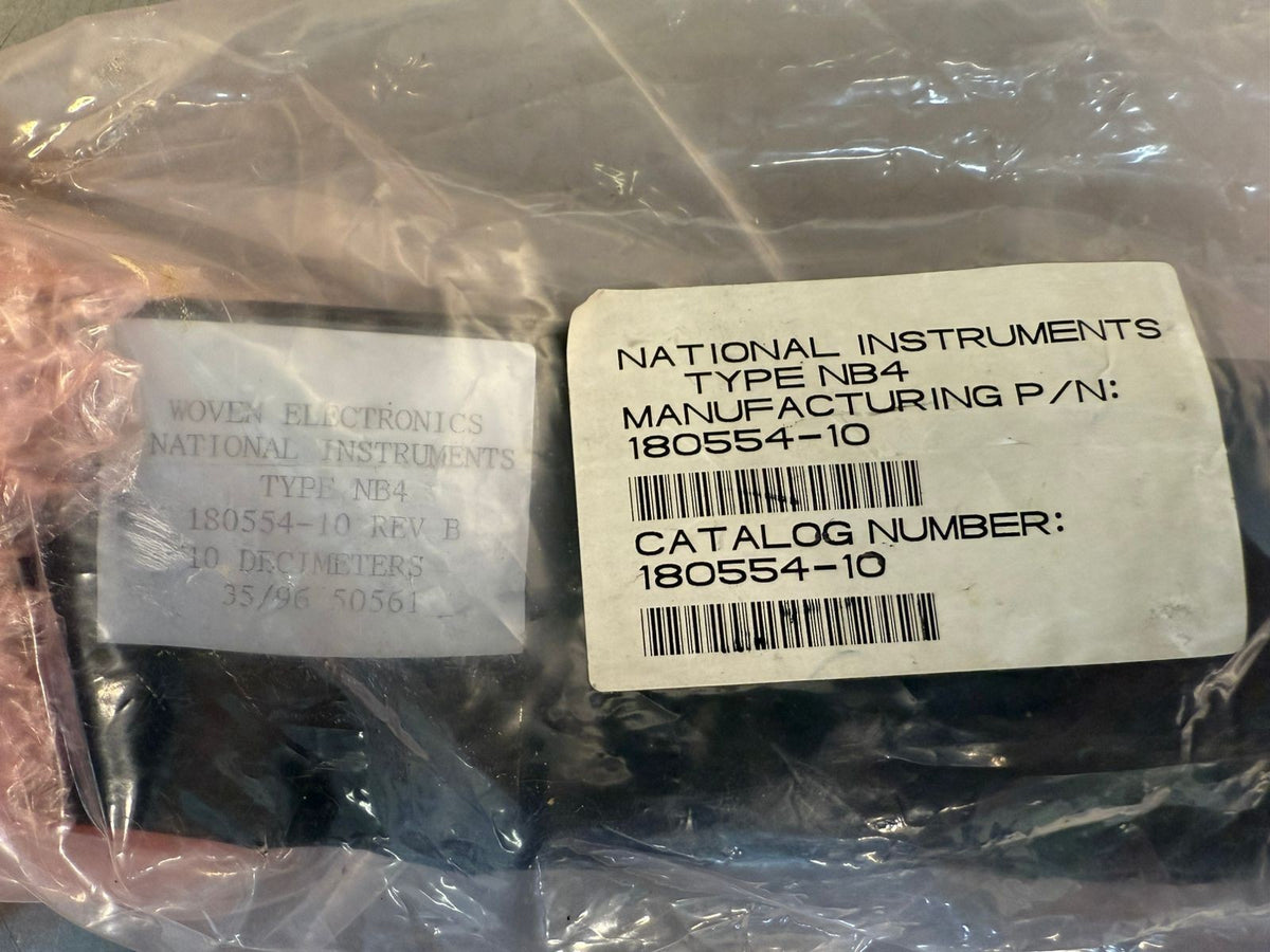 National Instruments NB4 180554-10  Rev-B  10 Decimeters    (3.5.1)