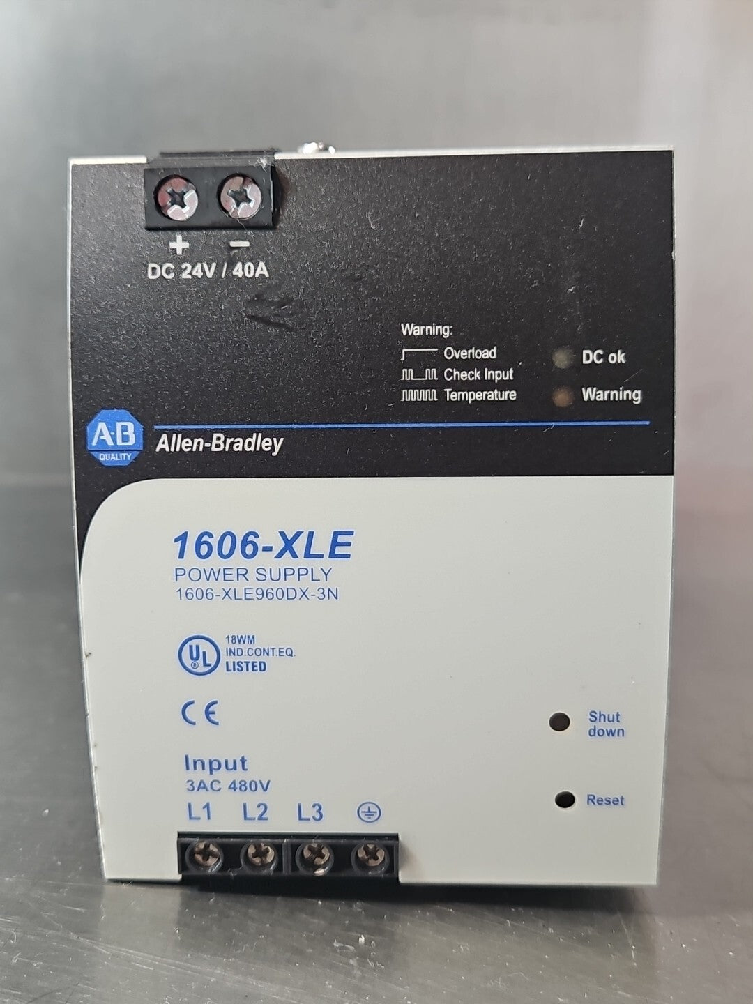 Allen-Bradley 1606-XLE480EP  Power Supply                               (BIN311)