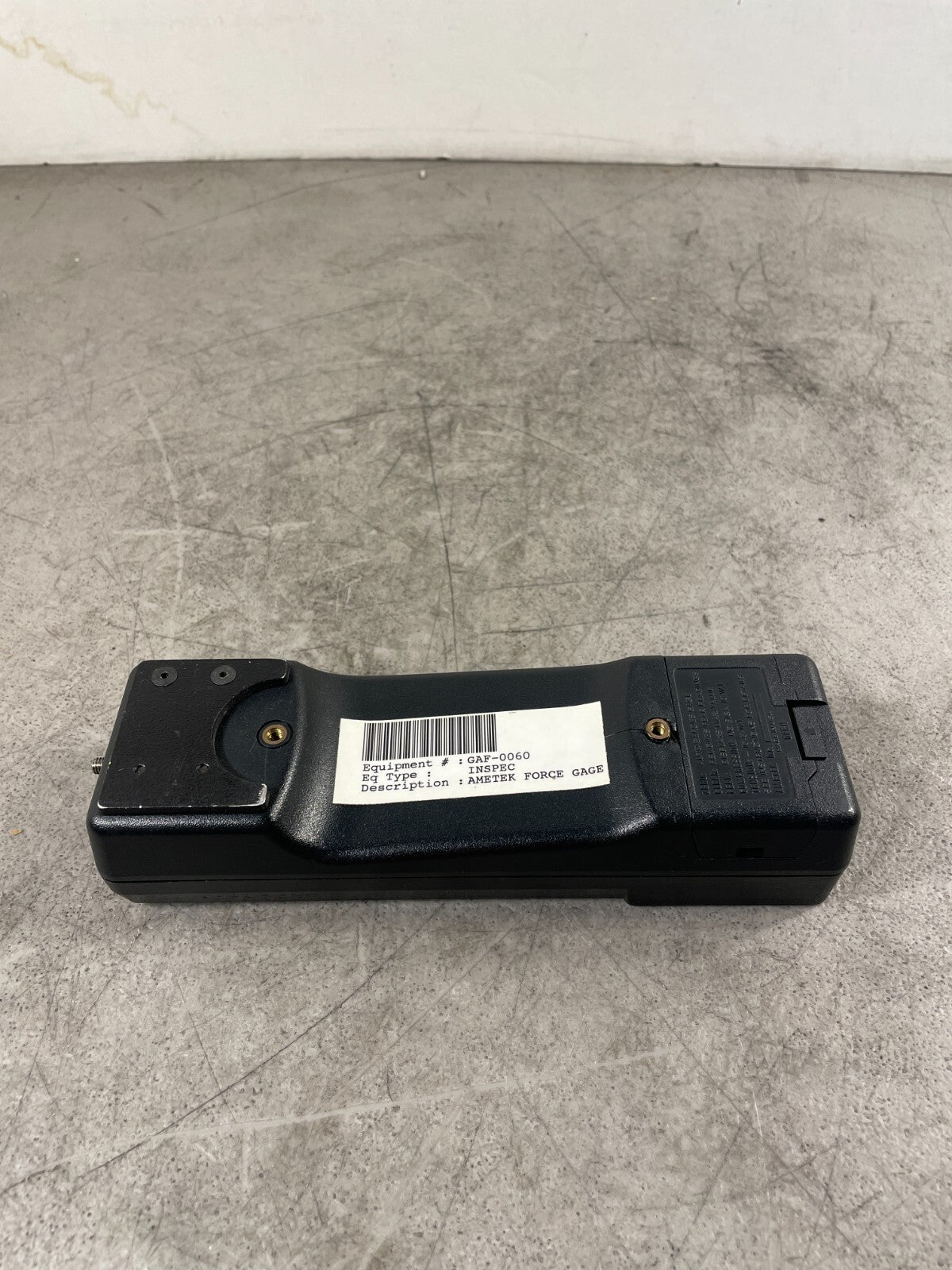 Ametek AccuForce FI-SGC004 Black/Blue Digital Display Cadet Force Gage LOC2D
