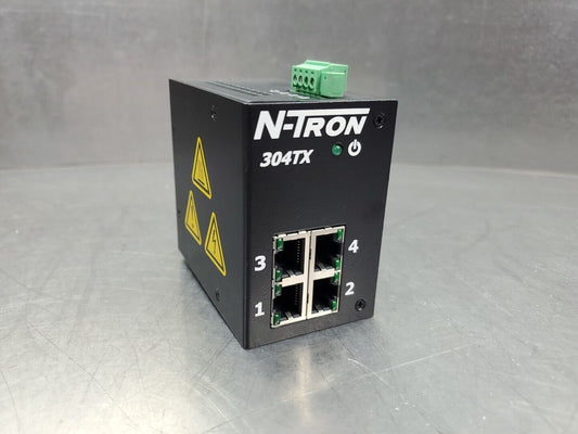 N-TRON 304TX 10-30V 0.5A 4-Slot Ethernet Switch.                            3D-6