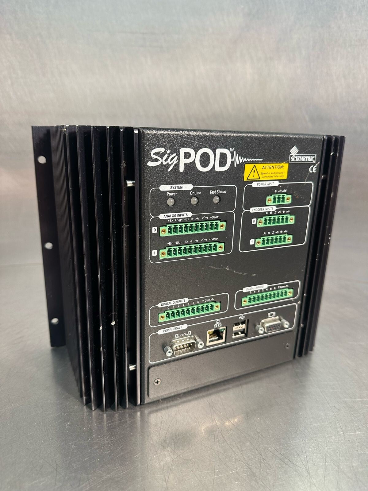 Sciemetric SigPOD 1202-0H00 Modules 24Vdc 2Amp 2-Port Encoder  (7.4.1)