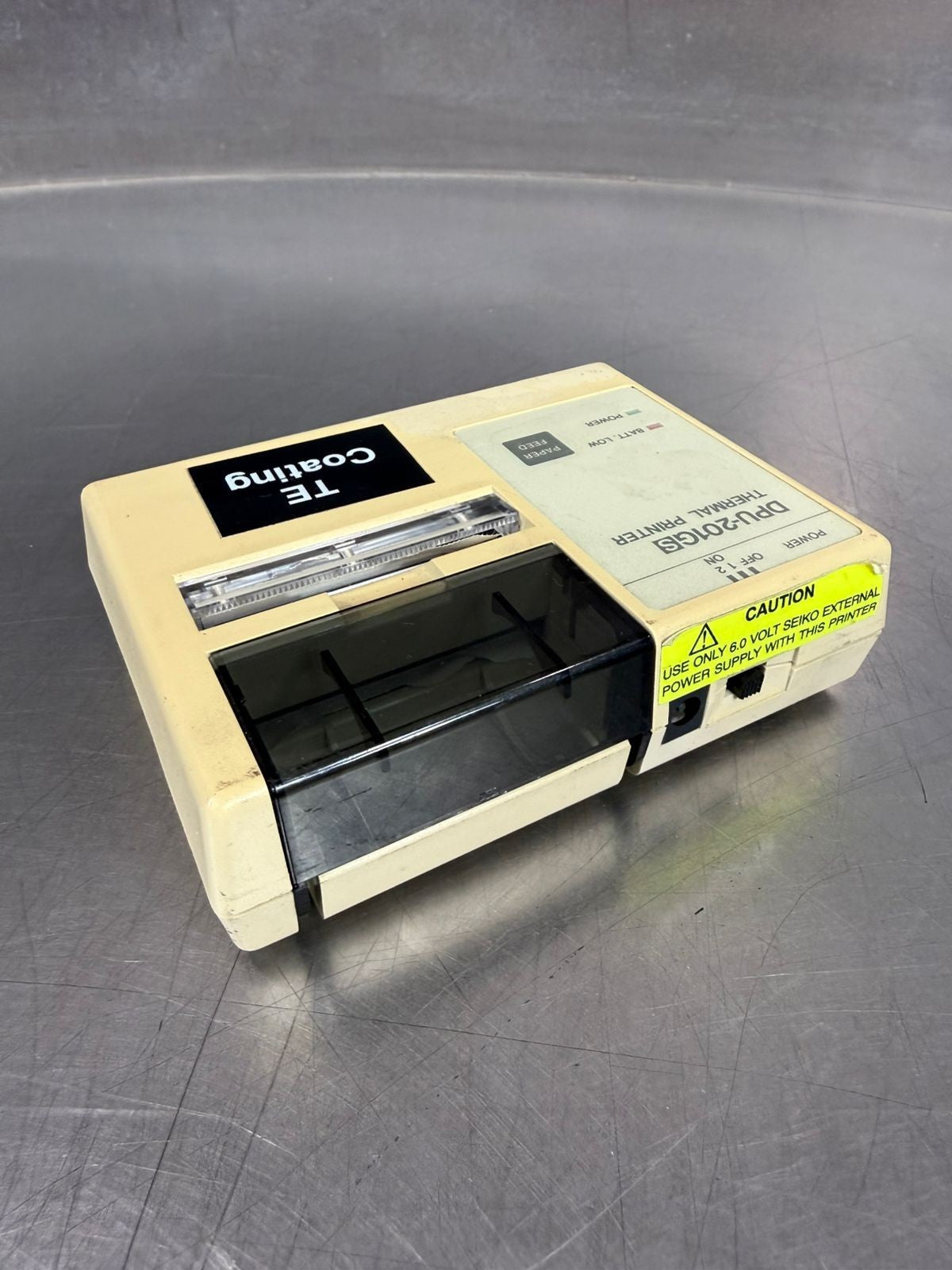 Seiko DPU-201G Thermal Printer Instruments                         (9.3.2)