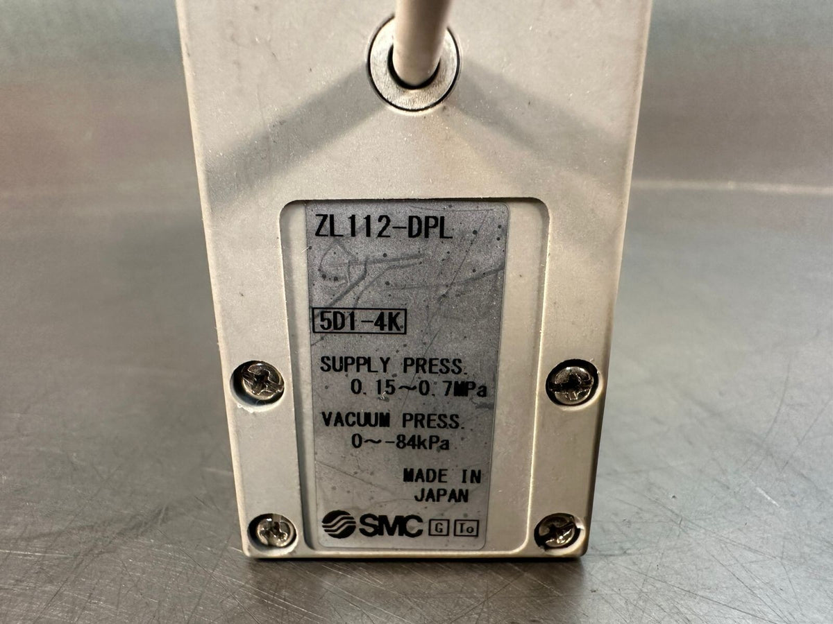 Smc Pressure ZL112-DPL   -  5D1-4K Vacuum Press. 0~ -84KPa (4.2.4)