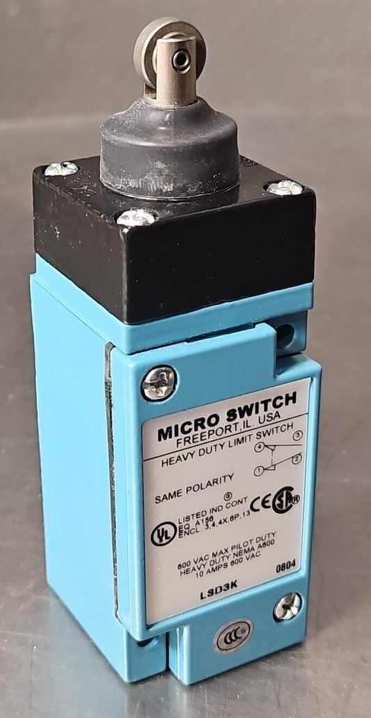 HONEYWELL LSD3K MICRO SWITCH Heavy Duty Limit Switch                    (BIN423)