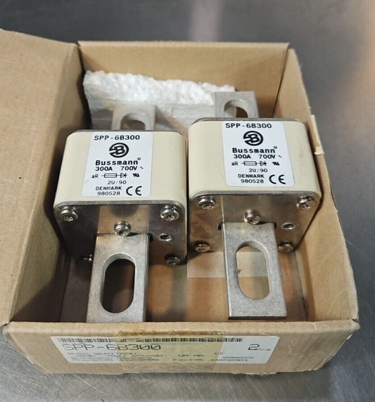 Bussmann SPP-6B300 Fuse 300A 700V box w/2                  Loc4D26