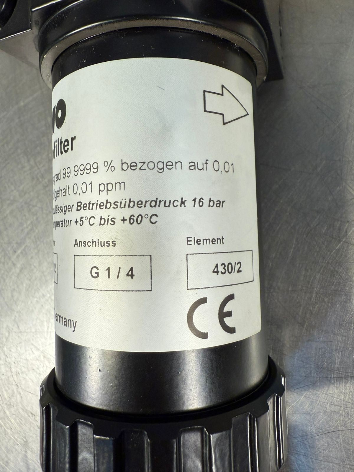Ewo Micro filter 430/2 430.2102    G1/4 plus            (2.2.4)
