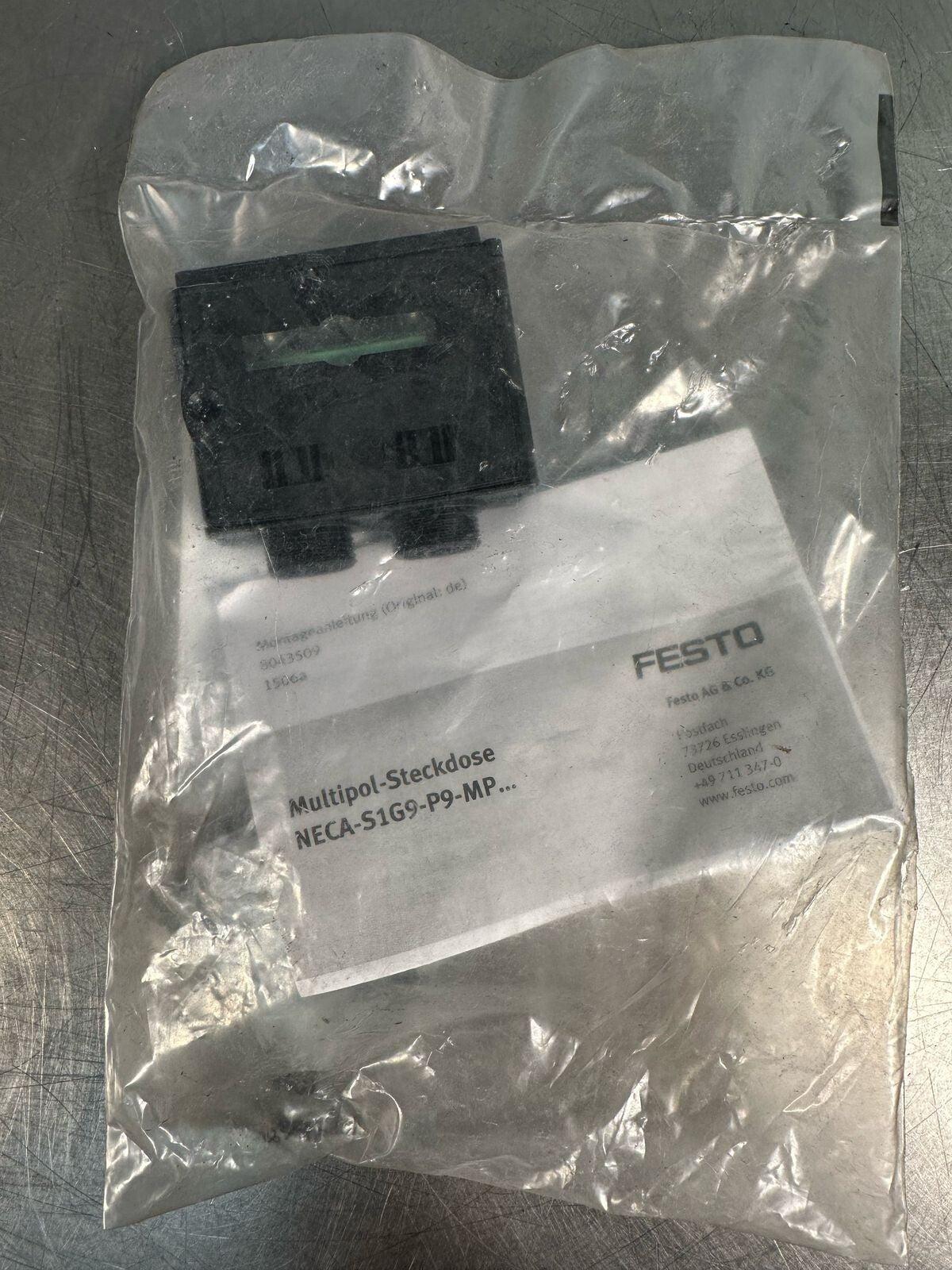 Festo NECA-S1G9-P9-MP1 Connector REV. 01                            (7.4.3)