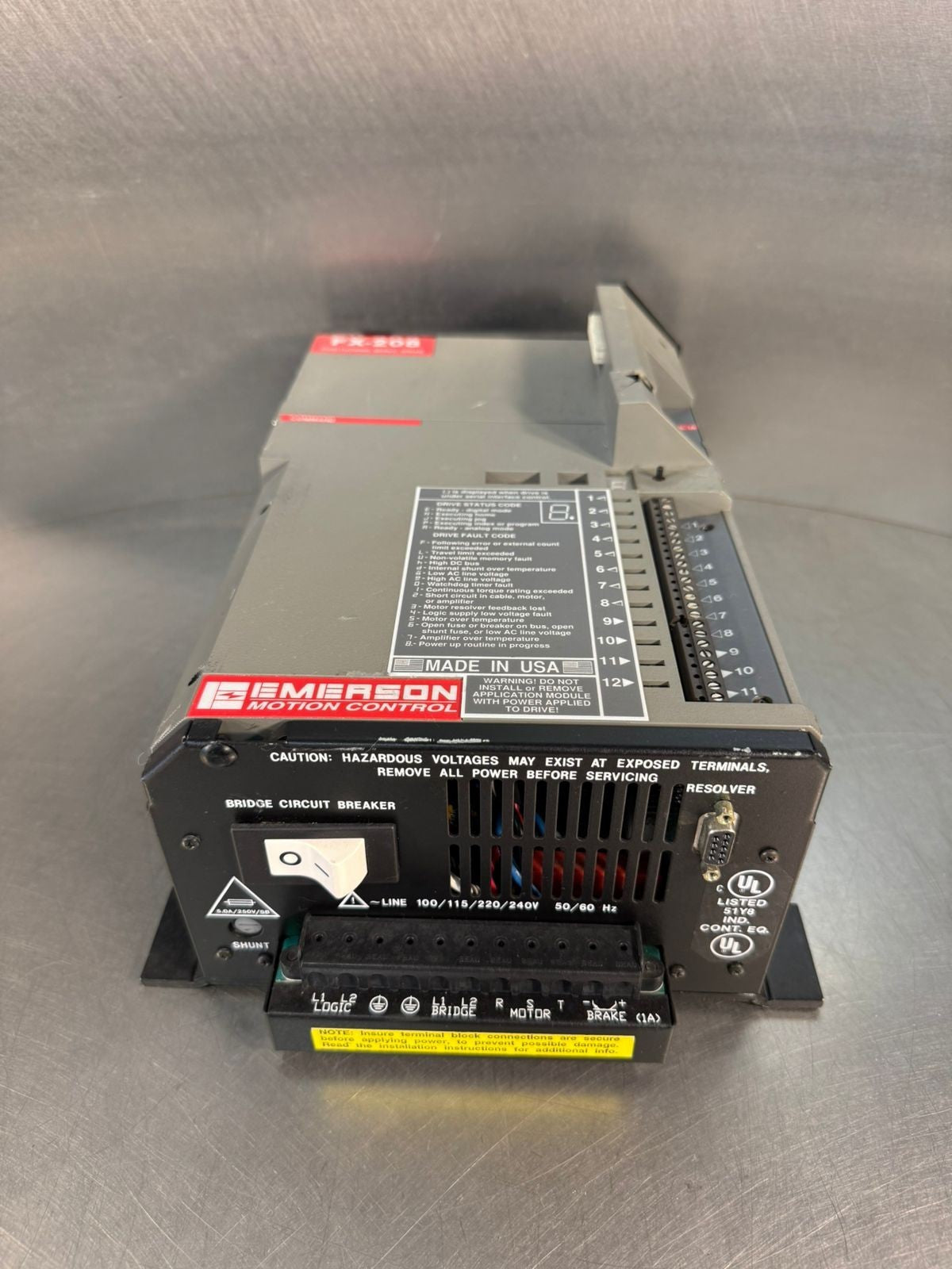Emerson FX-208 / 960135-01 – SC.5000A Type 1                       (6.5.1)