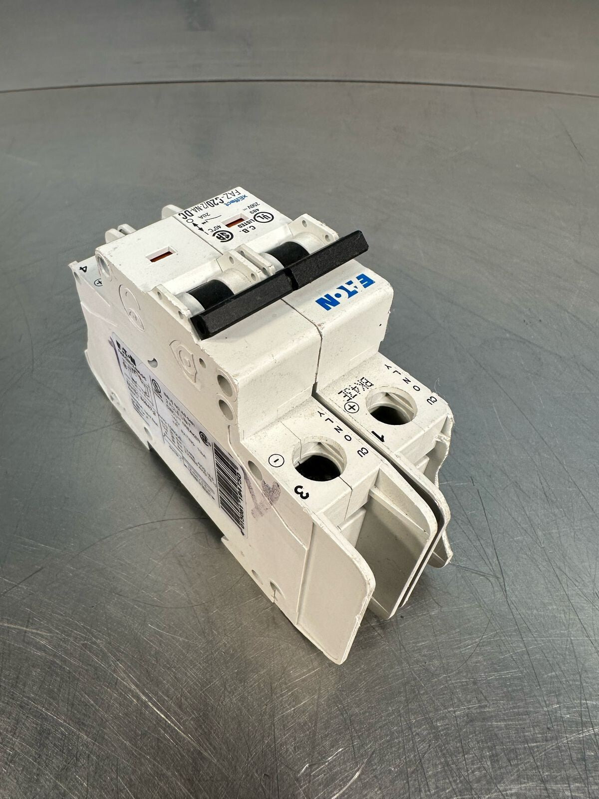 Eaton FAZ-C20/2-NA-DC  2P  500VDC 60947-2   FAZ-C20/2-NA           (6.4.3)