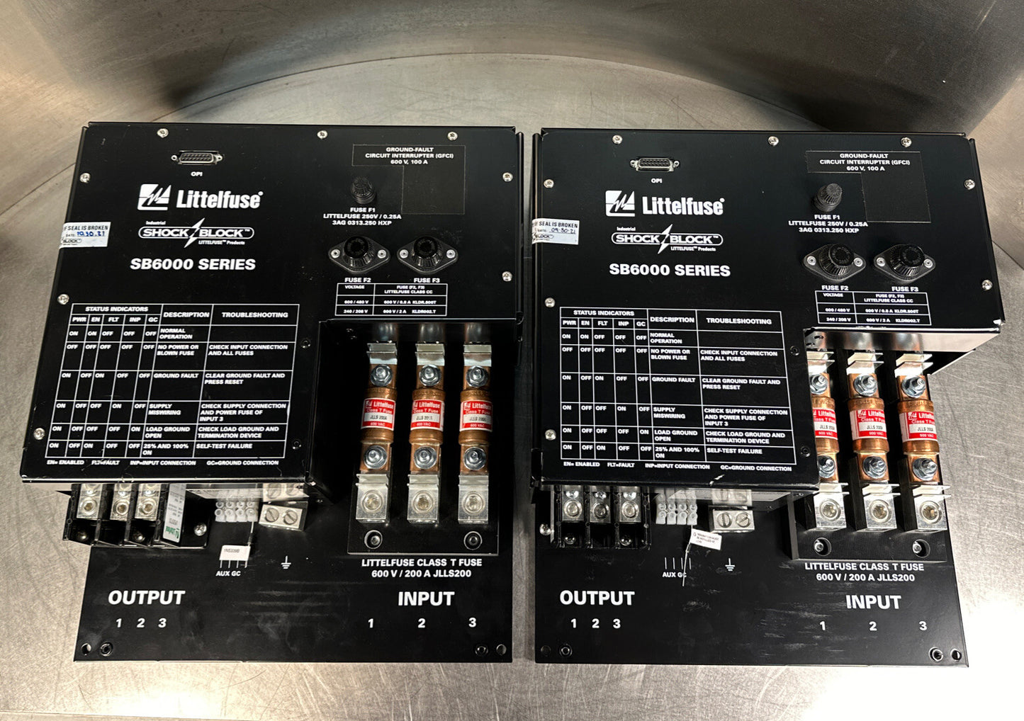 Littelfuse Industrial Shock Block SB6100-300-0 (BIN-2.5.1)