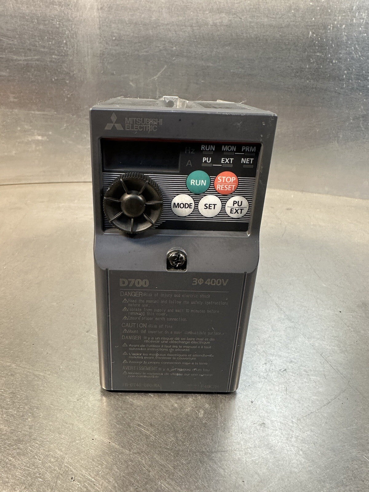 Mitsubishi FR-D720-042-N6 Compact Size Inverter-NIB - (BIN-1.5.1)