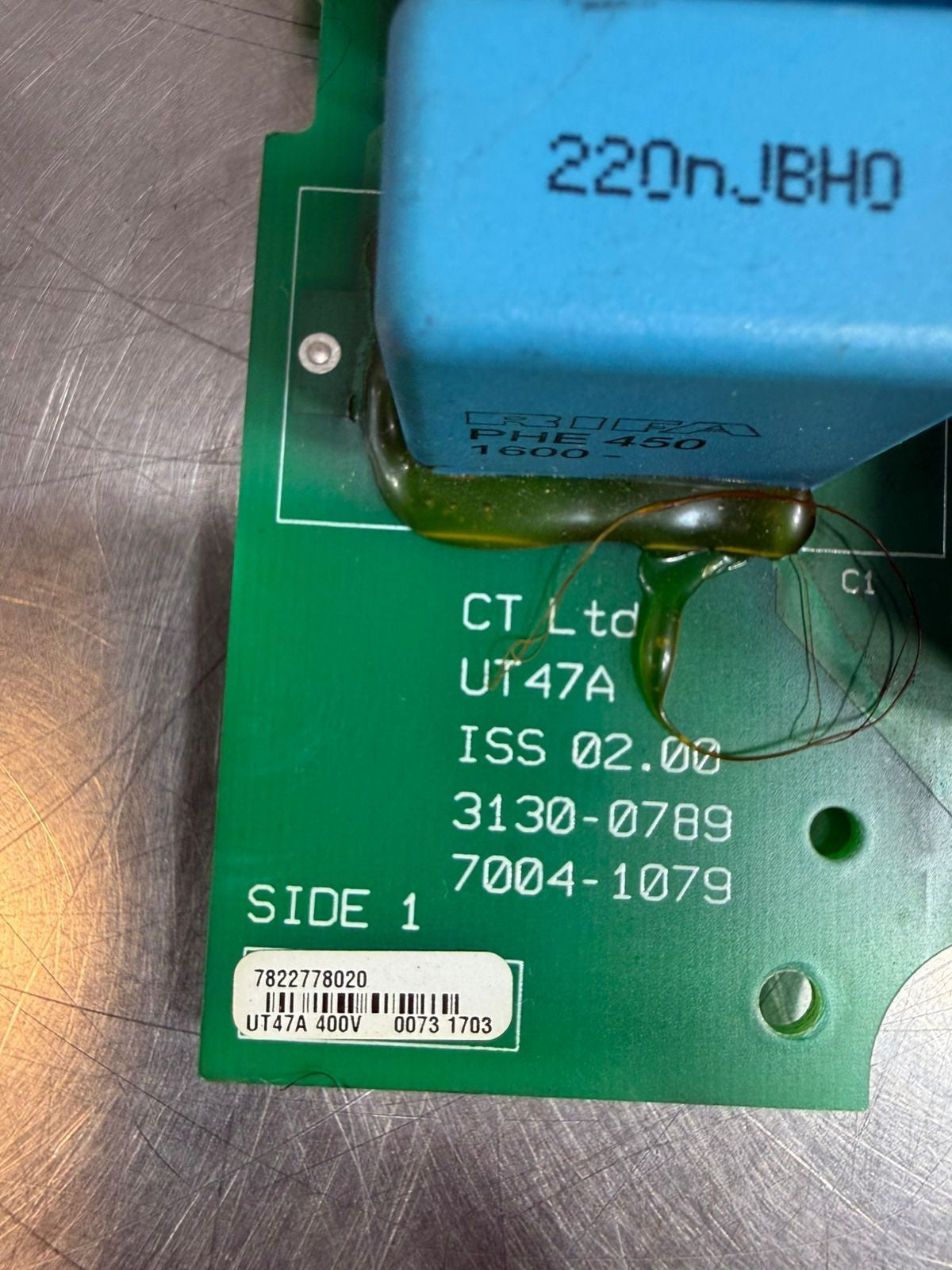 Ct Ltd UT47A ISS 02.00 3130-0789 7004-1079                        (9.3.2)