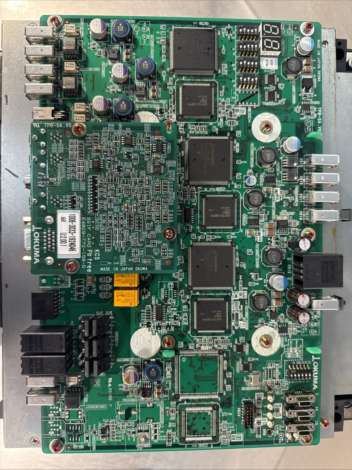 Okuma MDUC-30-482-MA Servo Drive /Inverter Unit SCCR 50Ka RMS Sym (9.6.1)