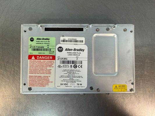 Allen Bradley 2711P-RP2 /F Panelview Plus Logic Mod 24Vdc 70W      (3.1.2)