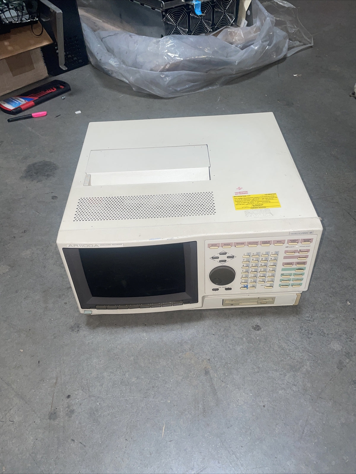 YOKOGAWA AR1100A ANALYZING RECORDER @2A