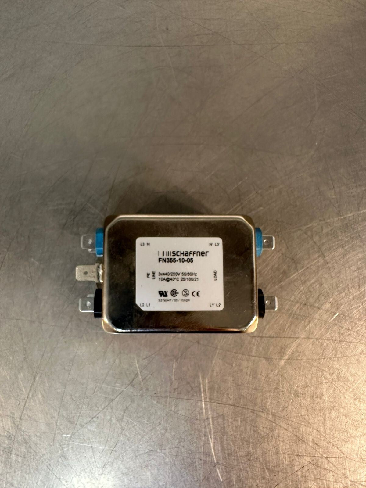Schaffner FN355-10-05 3X440-250v- 50/60Hz 10A                       (2.1.3)